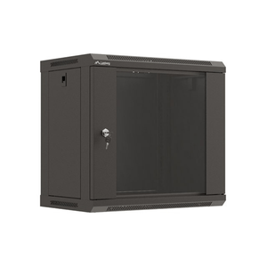 ARMARIO-LANBERG-MURAL-RACK-19--9U-540X350-FLAT-PACK-NEGRO-PUERTA-CRISTAL