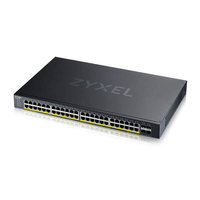 Miniatura 1 de Zyxel XGS1935-52HP  52 Port Smart Managed PoE Switch  48x Gigabit PoE and 4x 10G SFP+
