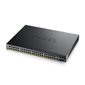ZYXEL-XGS2220-54HP-L3-ACCESS-SWITCH-600W-POE-40XPOE--10XPOE---48X1G-RJ45-2X10MG-RJ45-4X10G-SFP--UPLINK-INCL.-1-YR-NEBULAFLEX-PRO