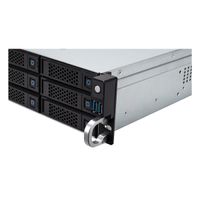 Miniatura 4 de UNYKA  Servidor Rack Hot Swap 2U / 12 Bahías  Negro, Plata