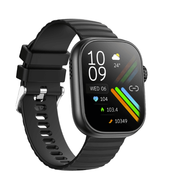 SMARTWATCH AIWA SW-700 NEGRO PANTALLA LCD 2.01" CON LLAMADAS BLUETOOTH IP67 8 MODOS DE DEPORTE NOTIFICACIONES CONTROL DE SALUD COMPATIBLE ANDROID/IOS