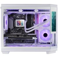 Miniatura 3 de CAJA ATX SEMITORRE GAMING MARS GAMING MC3TCORELCDM 3 CRISTAL TEMPLADO PANTALLA LCD 2x3.5 3x2.5 GPU