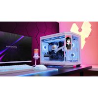 Miniatura 9 de CAJA ATX SEMITORRE GAMING MARS GAMING MC3TCORELCDM 3 CRISTAL TEMPLADO PANTALLA LCD 2x3.5 3x2.5 GPU
