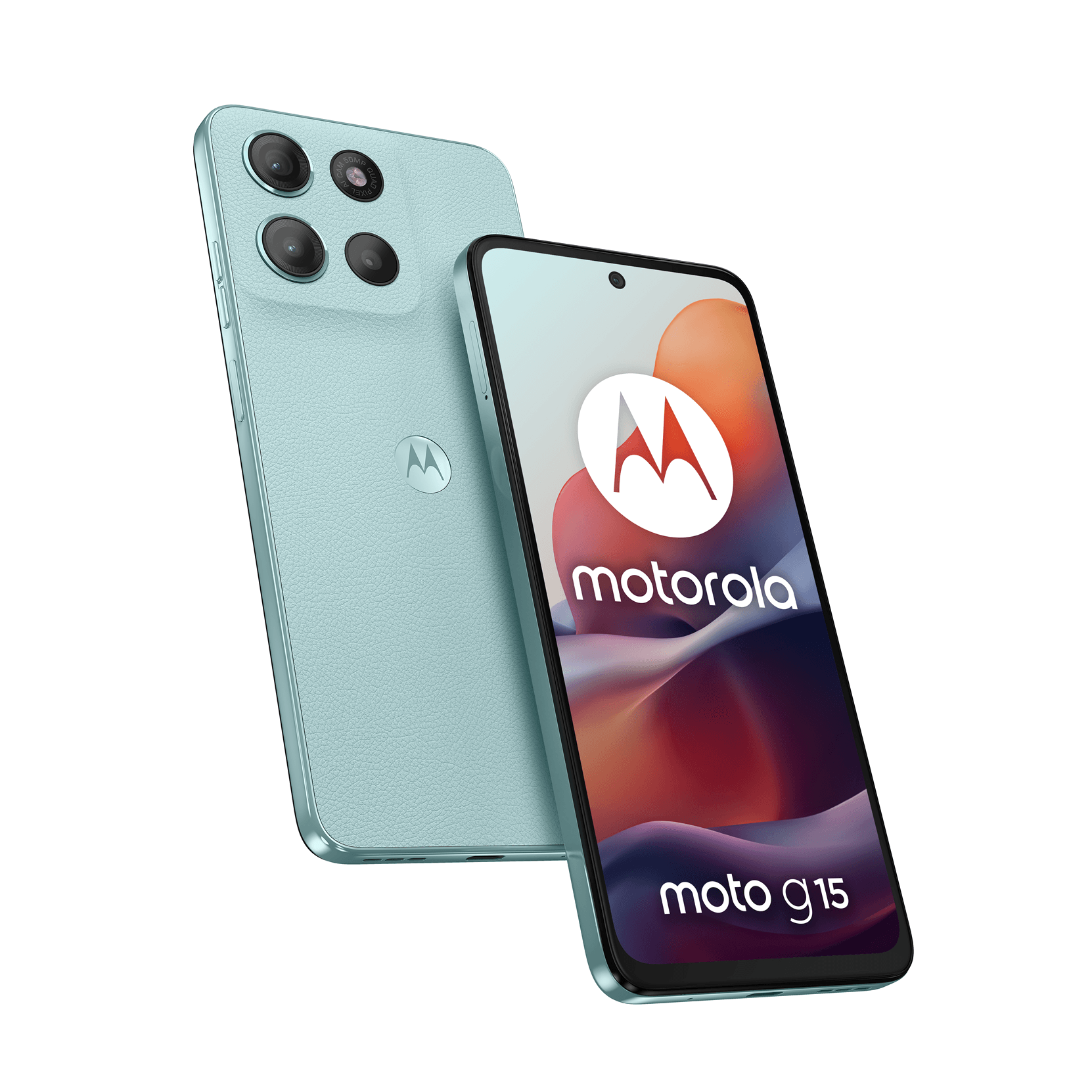 SMARTPHONE MOTOROLA MOTO G15 6.72" FHD+, 4G, OC, 8GB, 512GB, AND15, AZUL