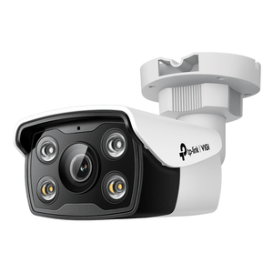 TP-LINK 5MP FULL-COLOR BULLET NETWORK CAMERA SPEC: 5MP, 2.8MM FIXED LENS, 1/2.7" PROGRESSIVE SCAN CMOS, H.265+/H.265/H.264+/H.264, IR/WHITE LED, 25FPS/30FPS ( 2880X1620, 2048X1280, 1920X1080,1280X720), IP67,WEB, POE/DC 12V,120DB WDR, BUILT-IN MIC/SPEAKE,