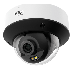 TP-LINK-VIGI-2MP-Full-Color-Dome-Network-Camera-SPEC--2MP-2.8mm-Fixed-Lens-1-3--Progressive-Scan-CMOS-H.265--H.265-H.264--H.264-IR-White-LED-25fps-30fps--1920-�--1080--IP67-IK10-PoE-DC-12V120dB-WDR-Built-in-Mic