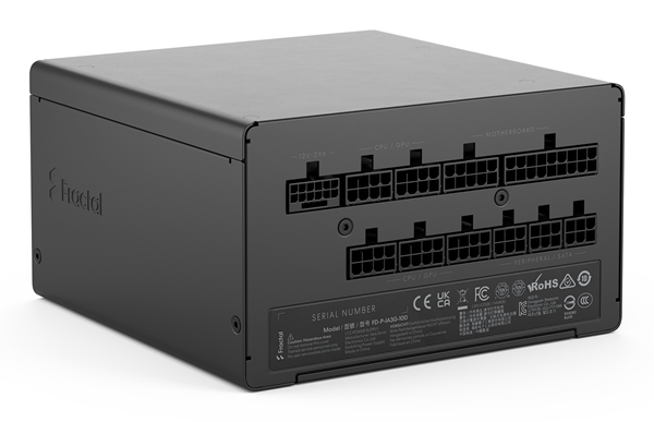 Fuente Alimentación 1000W FRACTAL DESIGN Ion Ion 3 Gold 1000W 80 PLUS Gold Fully-Modular Negro