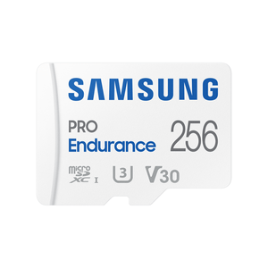 MEMORIA SD MICRO 256GB SAMSUNG SDXC PRO ENDURANCE CLASE 10 CON ADAPTADOR A SD  MB-MJ256KA/EU