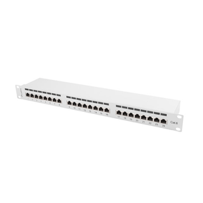PATCH-PANEL-LANBERG-24-PUERTOS-1U-19--CAT.6-FTP-GRIS