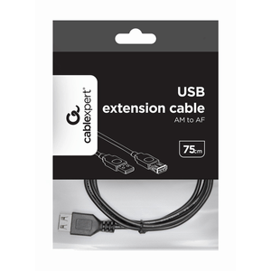 CABLE-USB-GEMBIRD-DE-EXTENSION-MACHO-HEMBRA-0.75M