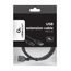 CABLE-USB-GEMBIRD-DE-EXTENSION-MACHO-HEMBRA-0.75M