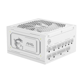 Fuente-Alimentacion-1000W-MSI--MAG-A1000GL-PCIE5-WHITE-80-PLUS-Gold-Fully-Modular-Blanco