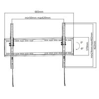Miniatura 8 de 37 -70  Low Profile TV Wall Mount Bracket