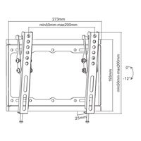 Miniatura 5 de 23 -43  Tilt TV Wall Mount Bracket