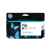 HP DesignJet T830,T730,728 Cartucho negro mate de 130ml