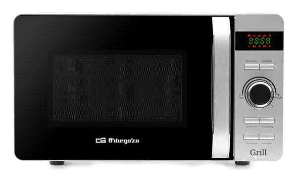 HORNO MICROONDAS CON GRILL ORBEGOZO MIG 2052 CE 20 LITROS INOX