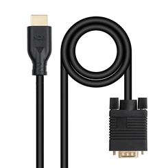 Nanocable Cable Conversor VGA a HDMI M-M 1,8 m