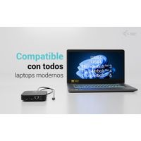 Miniatura 7 de i-tec USB-C Dual HDMI Docking Station  Power Delivery 100W