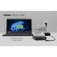 Miniatura 10 de i-tec USB-C Dual HDMI Docking Station  Power Delivery 100W