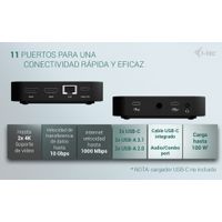 Miniatura 11 de i-tec USB-C Dual HDMI Docking Station  Power Delivery 100W