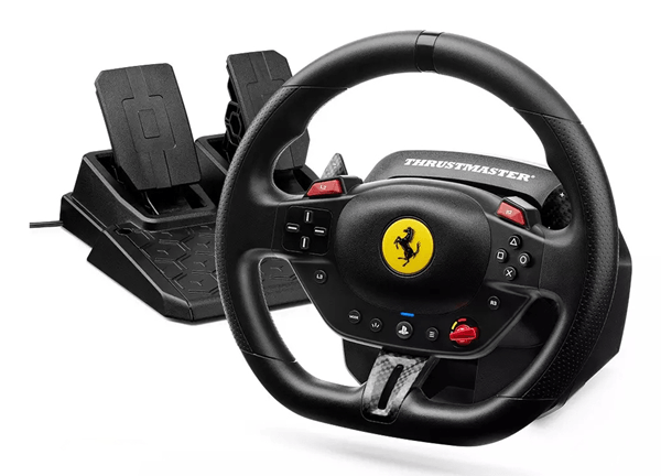 THRUSTMASTER VOLANTE GAMING T98-P FERRARI 296 GTB PS5/PS4/PC