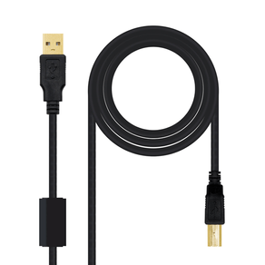 CABLE-NC-USB-2.0-IMPRESORA-HQ-5M-M-M-NEG