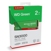 Miniatura 6 de WESTERN DIGITAL Green WD Green SN3000 NVMe  SSD 2048GB M.2  5000MB/s PCI Express 4.0 NVMe