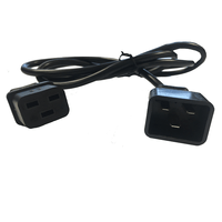 Miniatura 1 de OUTPUT CABLE IEC C20 / C19 1.8 M 16  A