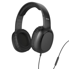 Hama-Auriculares-OnEar-Fun-Type-C-Negro