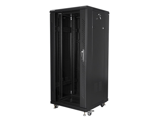 ARMARIO LANBERG RACK 19" 27U 600X600 FLAT PACK BLACK NEGRO