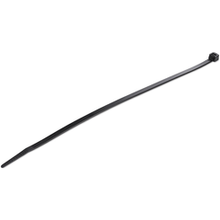 Bridas Sujetacables Negras de 25 cm - Paquete de 100