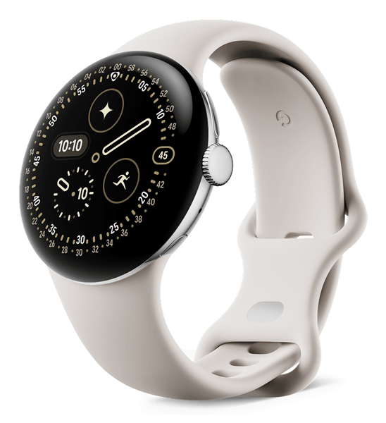 Pixel Watch 4 41mm Slvr/Porc WiFi
