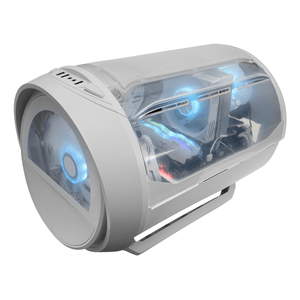 Caja MARS GAMING  MC-CYLONW RGB Blanco Incluye Fuente