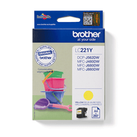 Miniatura 1 de CARTUCHO BROTHER AMARILLO LC221YBP