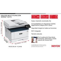 Miniatura 11 de XEROX  Xerox B315 A4 40 ppm Inalámbrica a doble cara Copia/impresión/escaneado/fax PS3 PCL5e/6 2 bandejas 350 hojas