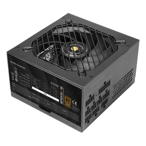 Fuente Alimentación 650W MARS GAMING  MPB650SIM 80 PLUS Bronze Fully-Modular Negro
