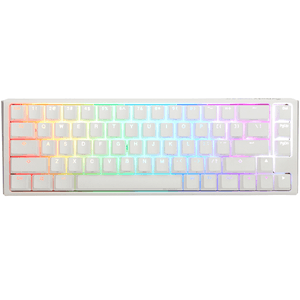 TECLADO-MECANICO-DUCKY-ONE-3-CLASSIC-SF-65-HOT-SWAP-MX-RED-RGB-BLANCO