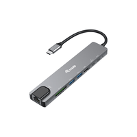 Miniatura 1 de DOCKING USB-C EQUIP 133497 A 1xHDMI 4K 2xUSB-A 3.2 5Gbps 1xTF 1xMicroSD 1xUSB-C PD 100W 1xRJ45