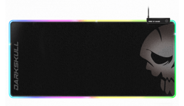 Spirit of Gamer Alfombrilla DarkSkull RGB+HUB XXXL