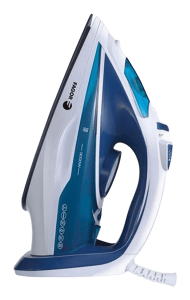Fagor Comforta Plancha vapor seco Suela de cer mica 3000 W Azul Blanco
