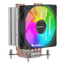 VENTILADOR CON DISIPADOR PARA CPU UNYKA UNYCOOL H60 ARGB 9 ASPAS 120mm COMPATIBLE TODO INTEL + AM4