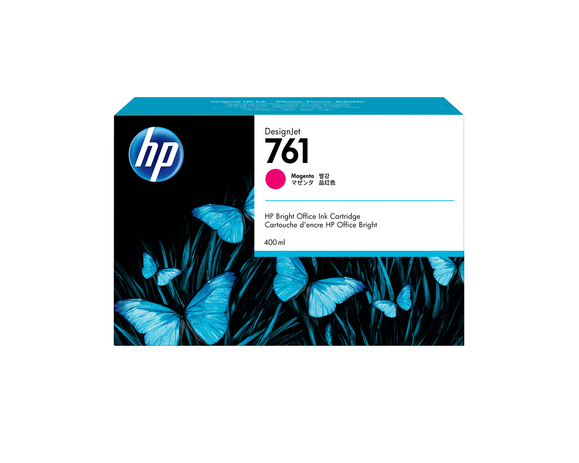 HP Designjet T7100 Cartucho Magenta n?761 400ml