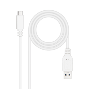 Nanocable-Cable-USB-3.1-Gen2-USB-C-A-1-M-Blanco