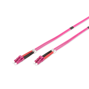 Fiber-Optic-Patch-Cord-LC-to-LC-Duplex--OM4--color-magenta--3m