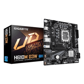 PLACA-BASE-GIGABYTE-H610M-D3W-1700-M-ATX-DDR5-PCIe-4.0-128GB-1GbE-M.2