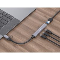 Miniatura 4 de HUB USB-C EQUIP 128969 A 1xUSB-A  3xUSB-C ADAPTADOR USB-C A USB-A INCLUIDO