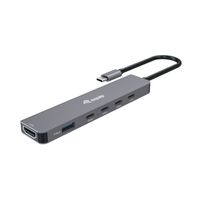 Miniatura 2 de DOCKING USB-C 6-EN-1 EQUIP 133500 A 1xHDMI 4K 4xUSB-C 1xUSB-A 1xUSB-C PD 100W