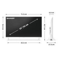 Miniatura 10 de Televisor SHARP 32"  LC-32HF2265EW LED HD