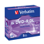 TAMBOR-5-DVD-R-DL-8.5GB-VERBATIM-8X-MATT-SILVER