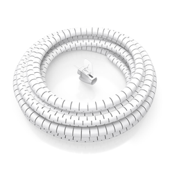 ORGANIZADOR CABLE AISENS EN ESPIRAL 25MM BLANCO 3.0M